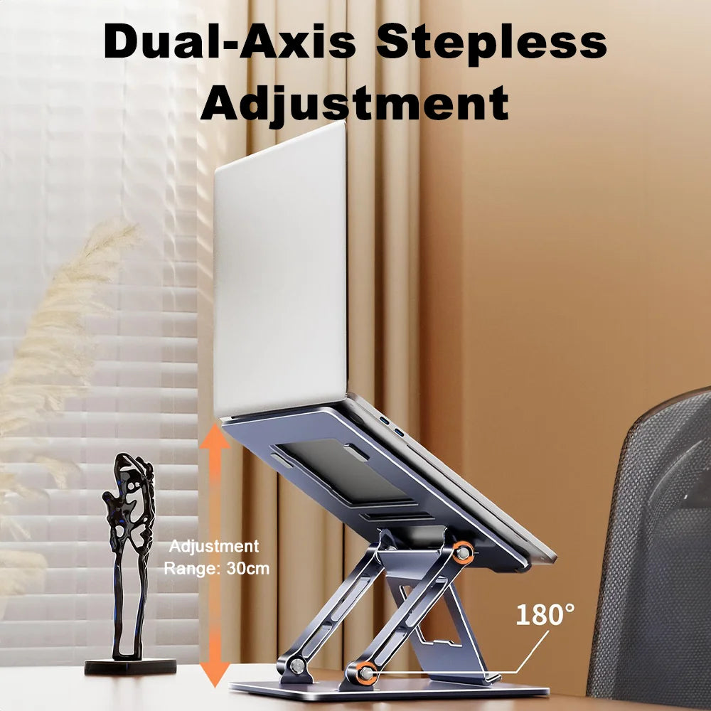 Laptop Stand Adjustable Desktop Projector Stand for 10-15.6" Air Pro Dell HP Lenovo Laptop and Projector Riser