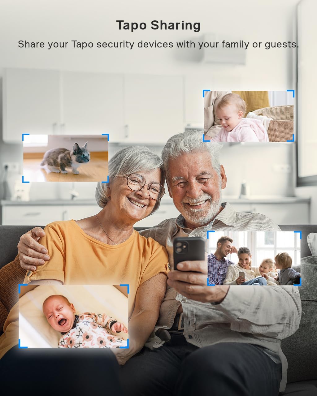 C210 2K 3MP Pan/Tilt Indoor Camera House Security Camera, Wifi Camera, No Monthly Fee, AI Detection, Dog Puppy Camera, Baby Camera Monitor, 360° View, Night Vision, Works with Alexa & Google