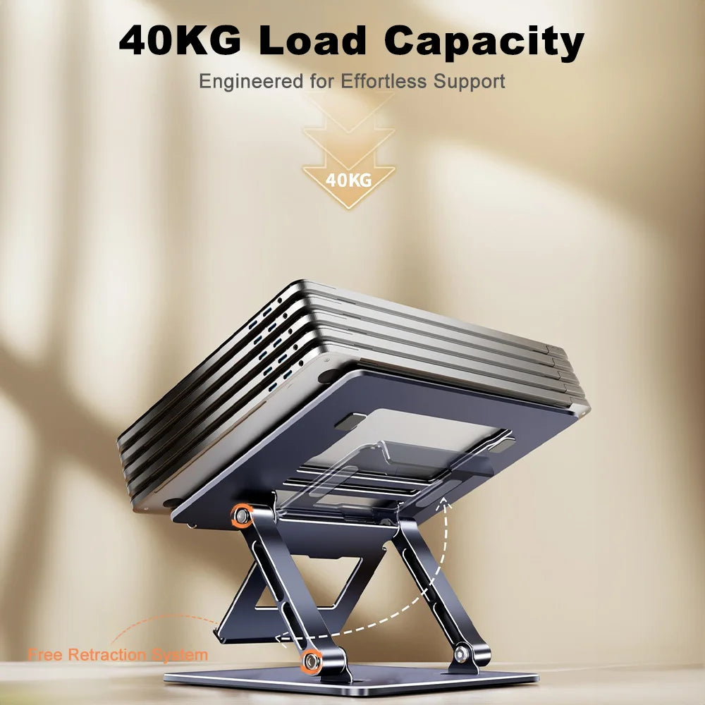 Laptop Stand Adjustable Desktop Projector Stand for 10-15.6" Air Pro Dell HP Lenovo Laptop and Projector Riser