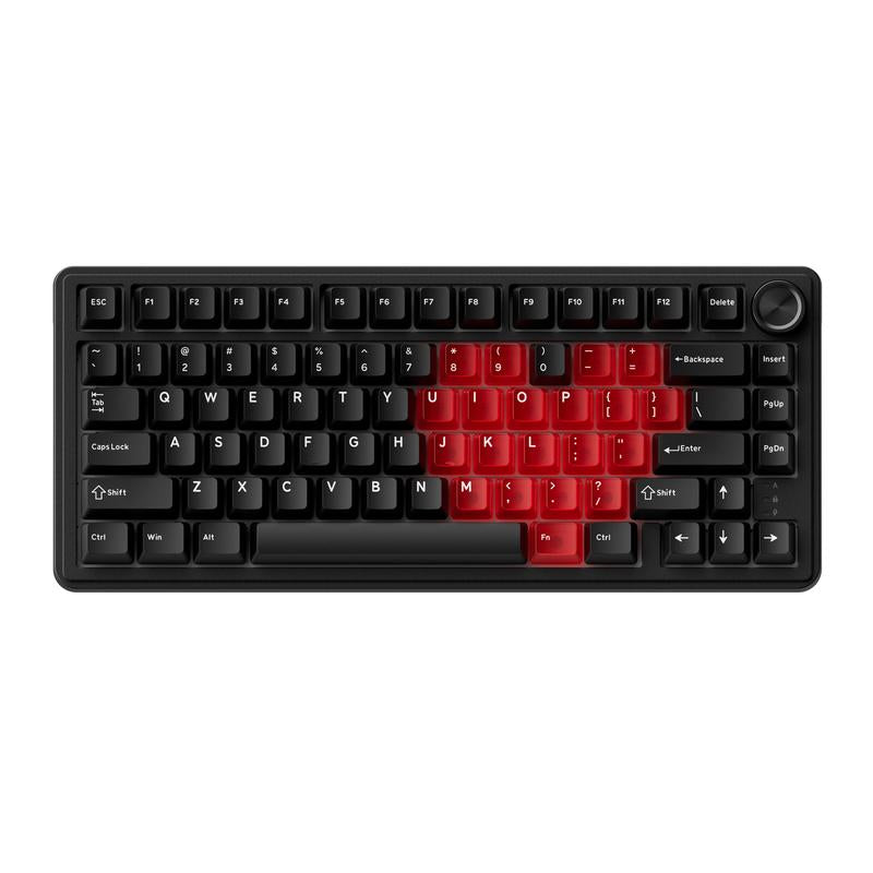 XVX M75 Lumina Tri-Mode 75% Mechanical Wireless Keyboard with Knob