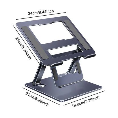 Laptop Stand Adjustable Desktop Projector Stand for 10-15.6" Air Pro Dell HP Lenovo Laptop and Projector Riser